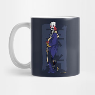 Japanese Skeleton Geisha Mug